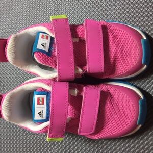 Adidas / Lego Kids Pink and Blue Sneakers